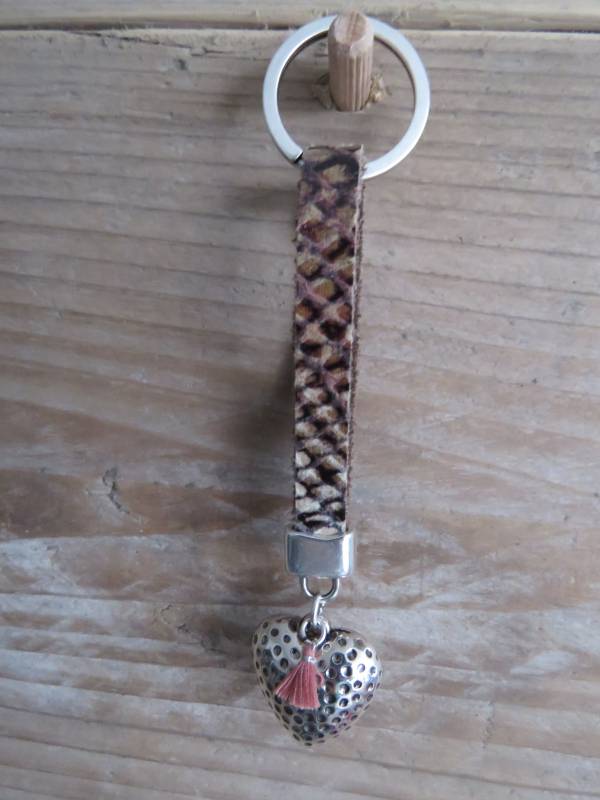 Sleutelhanger (leer)