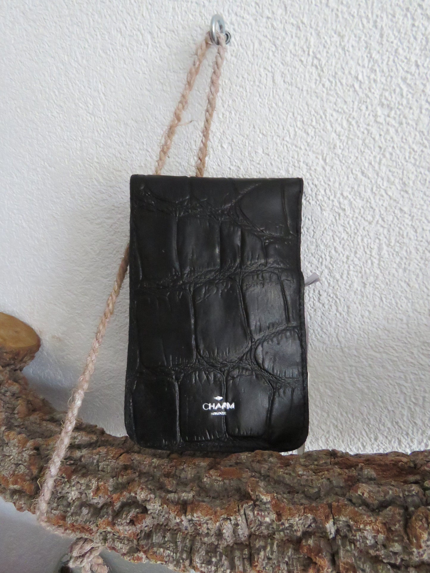 schouder/telefoontasje van Charm (leer)