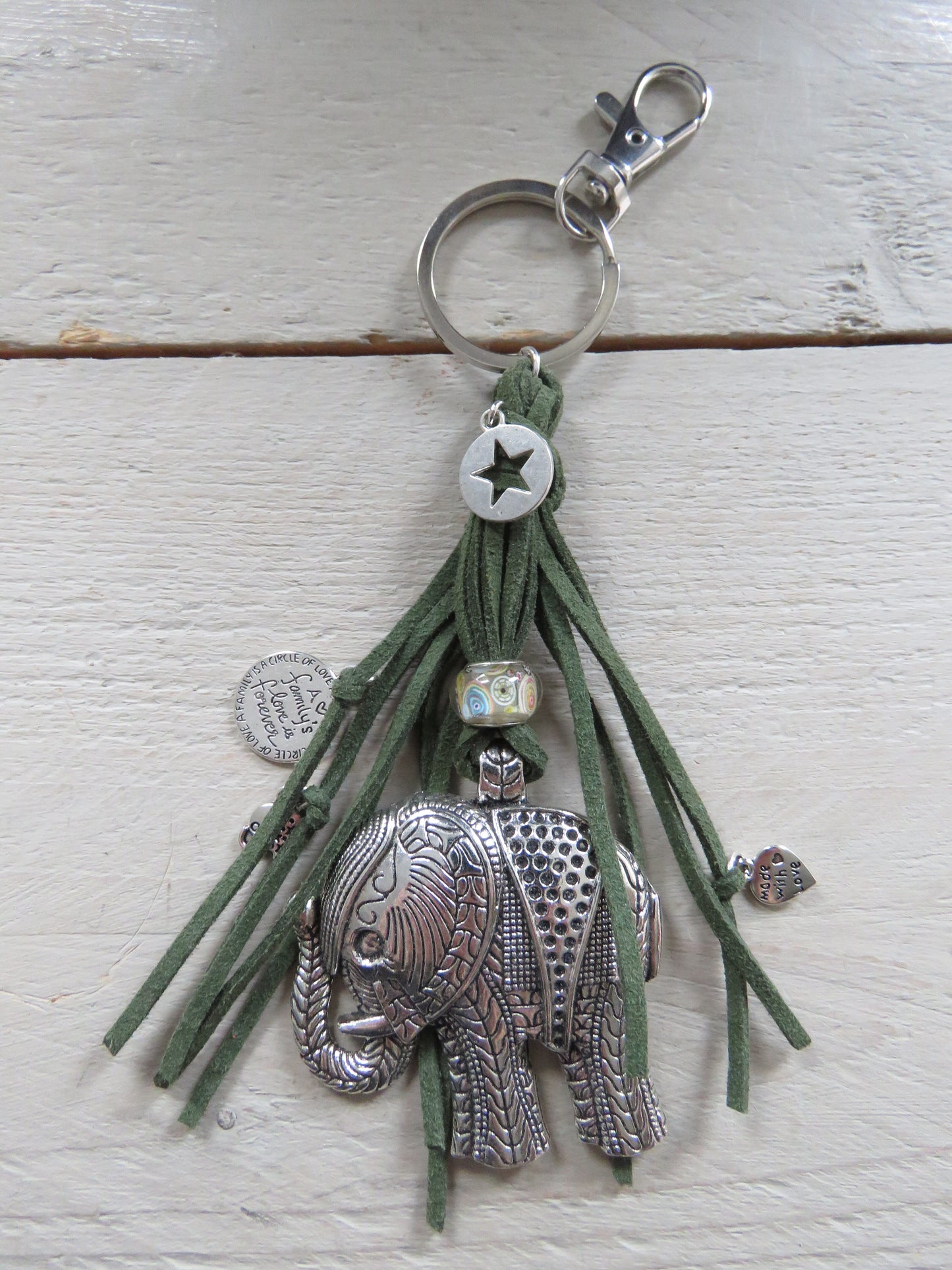 sleutelhanger/tashanger (Olifant)