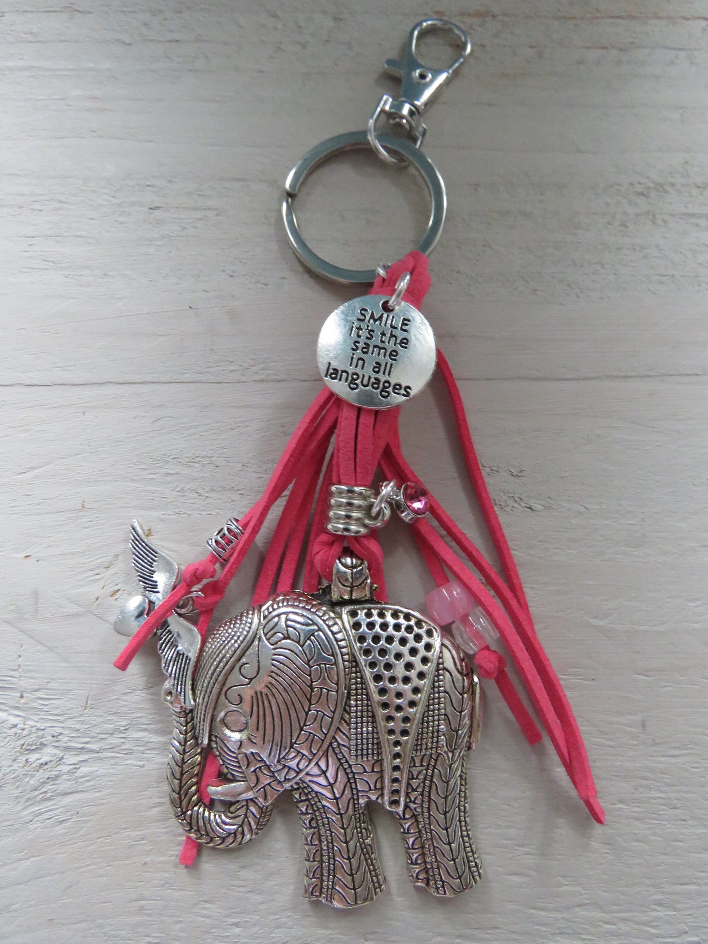 sleutelhanger/tashanger (Olifant)
