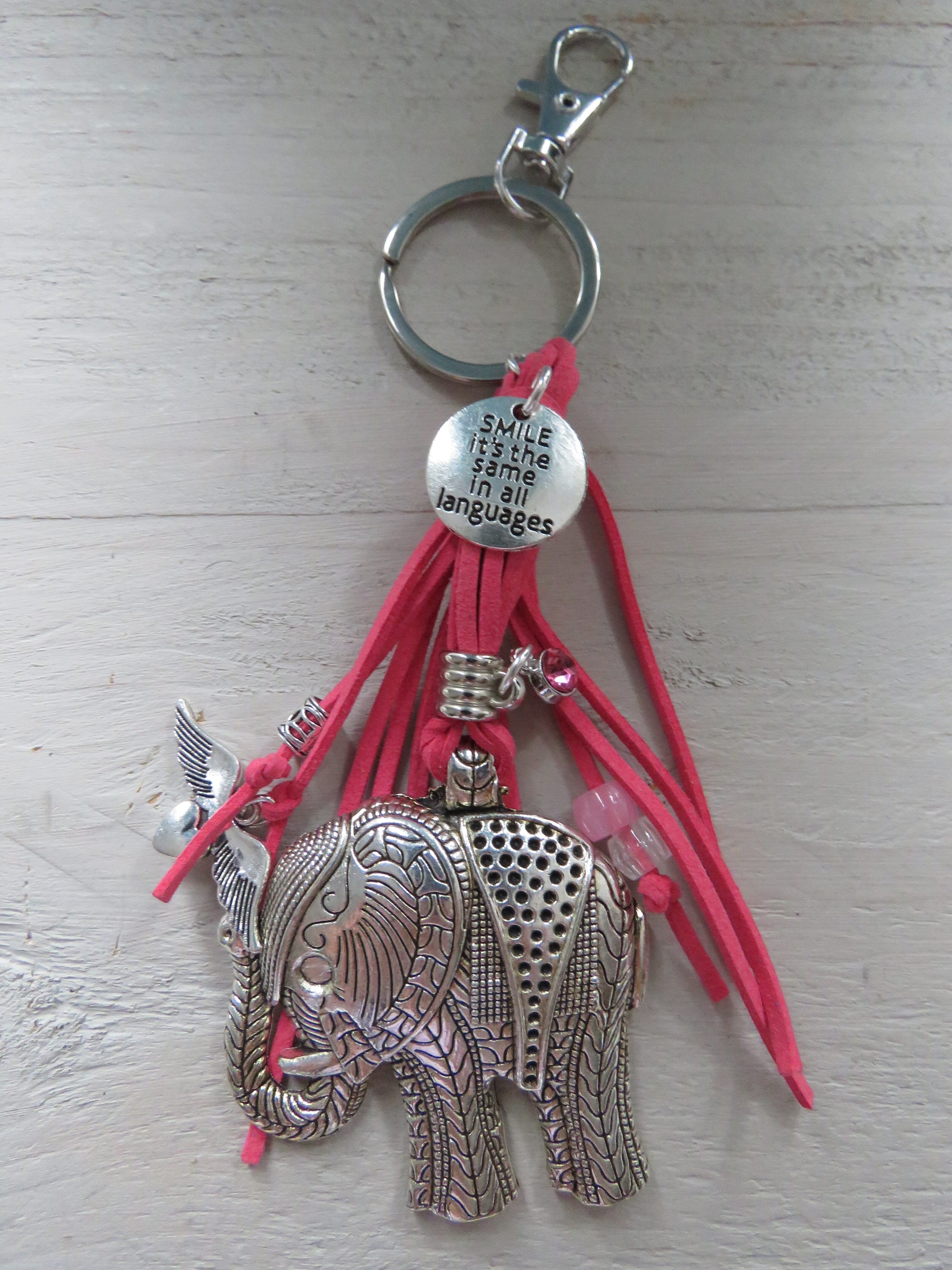 sleutelhanger/tashanger (Olifant)