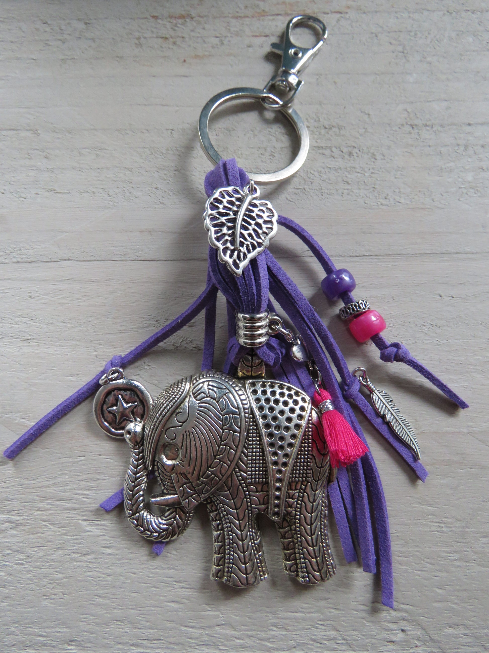 Leuke sleutelhanger/tashanger (Olifant)
