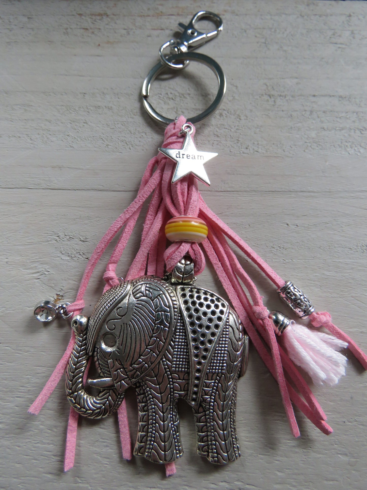 Leuke sleutelhanger/tashanger (Olifant)
