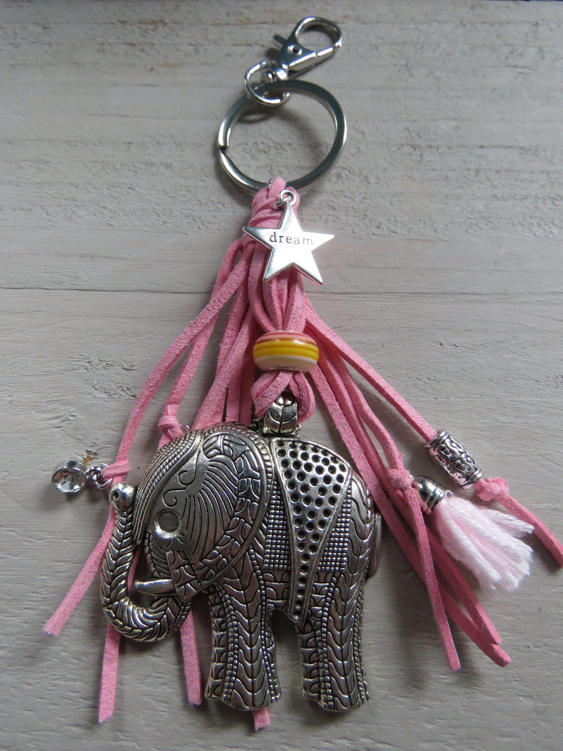 Leuke sleutelhanger/tashanger (Olifant)