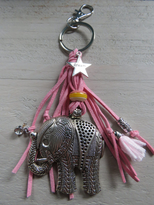 Leuke sleutelhanger/tashanger (Olifant)