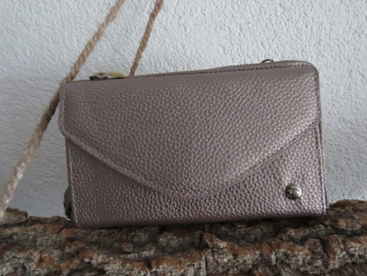 Portemonnee/schoudertasje (Taupe)