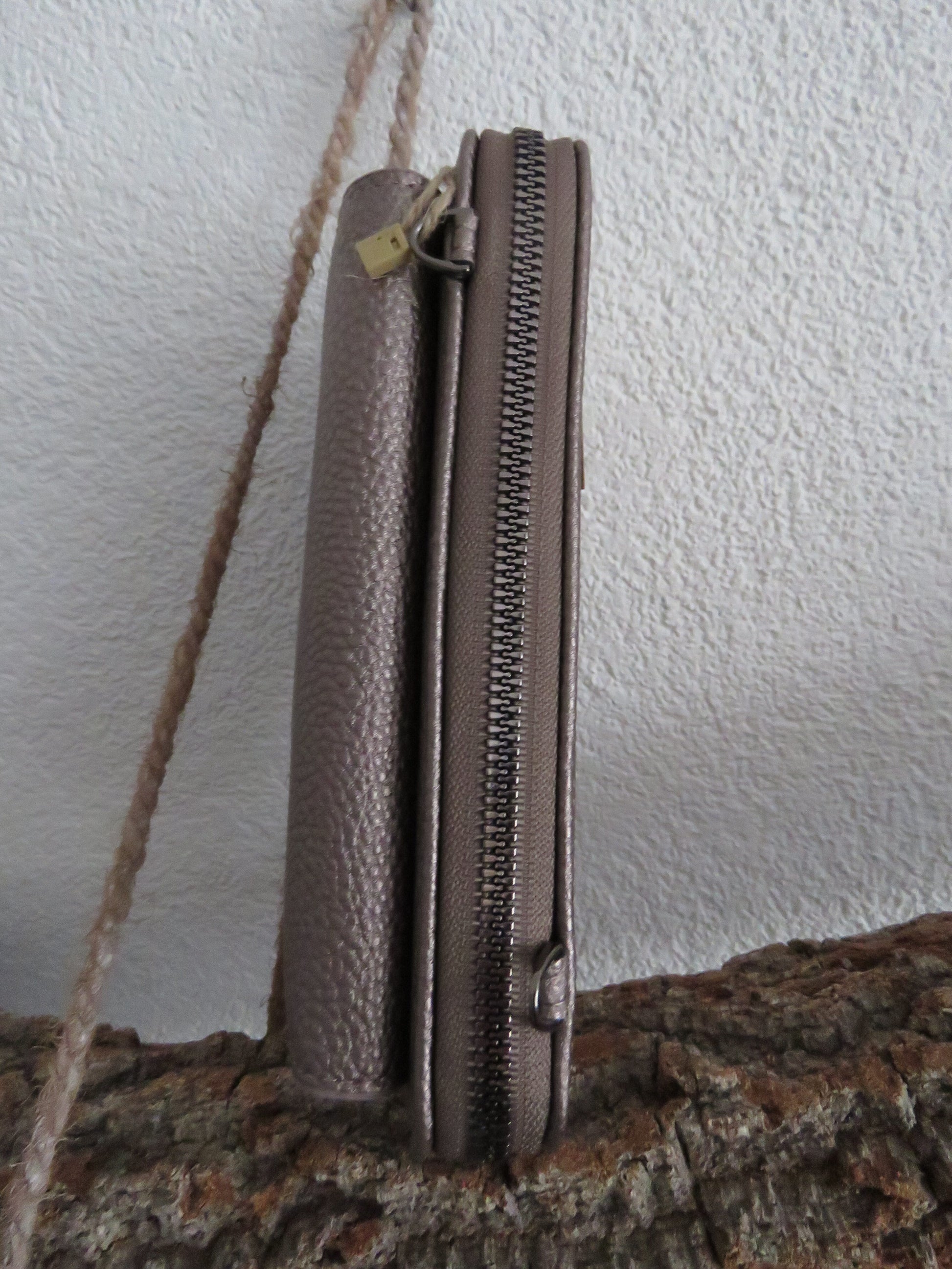Portemonnee/schoudertasje (Taupe)