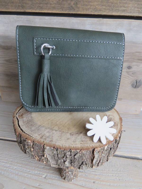 Schoudertas (army green)