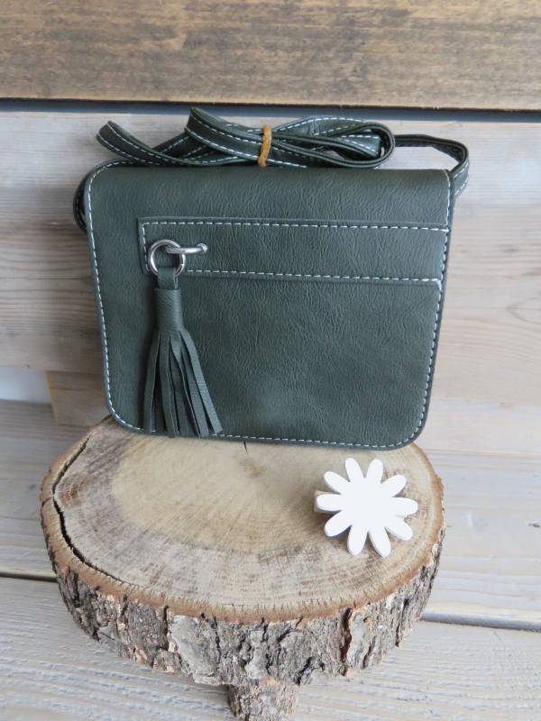 Schoudertas (army green)