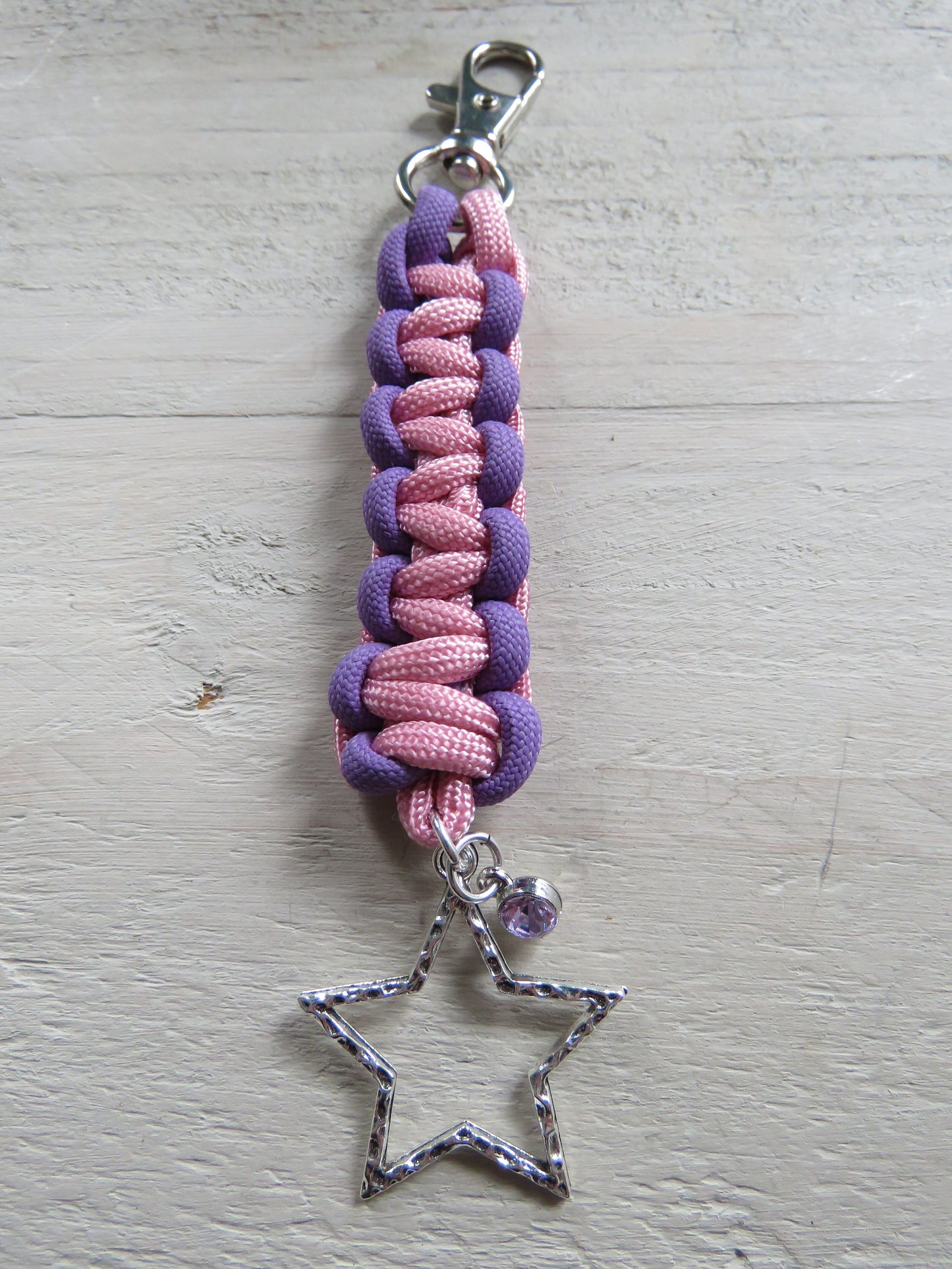 Sleutelhanger paracord (ster)