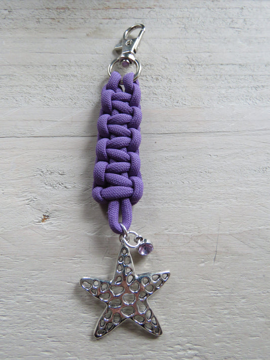 Sleutelhanger paracord (ster)