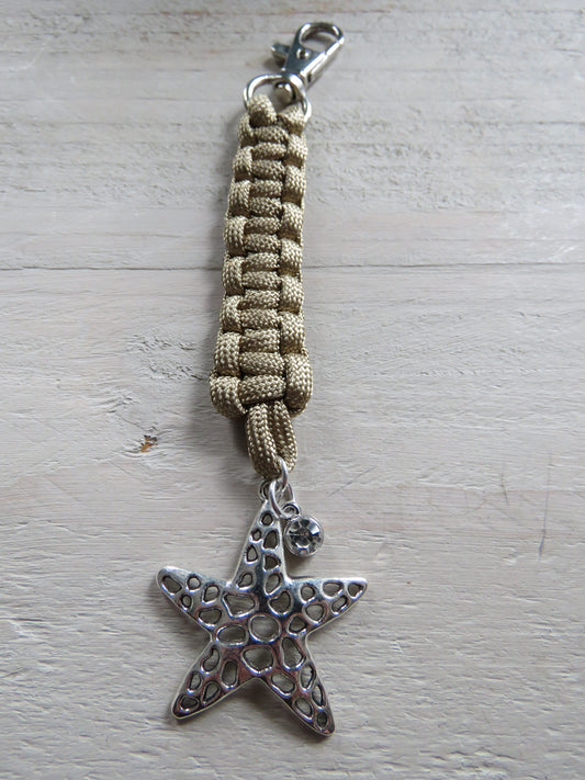 Sleutelhanger paracord (ster)