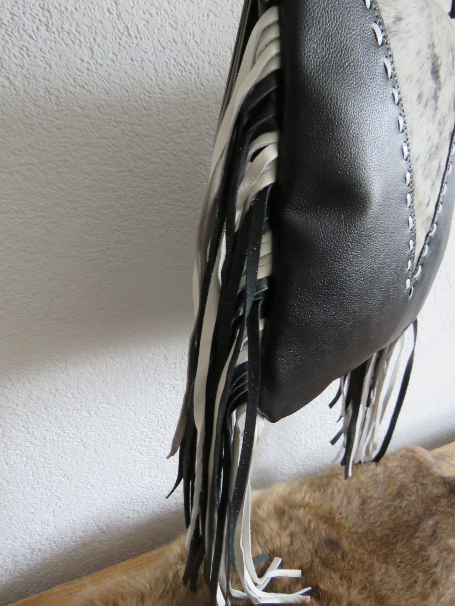 hand/schoudertas van Myra Bag (leer)
