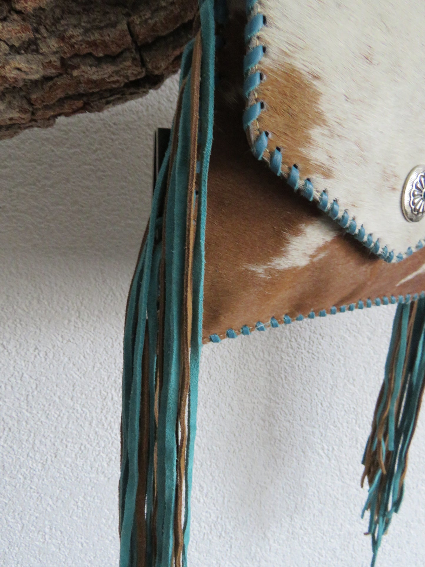 hand/schoudertas van Myra Bag (leer)