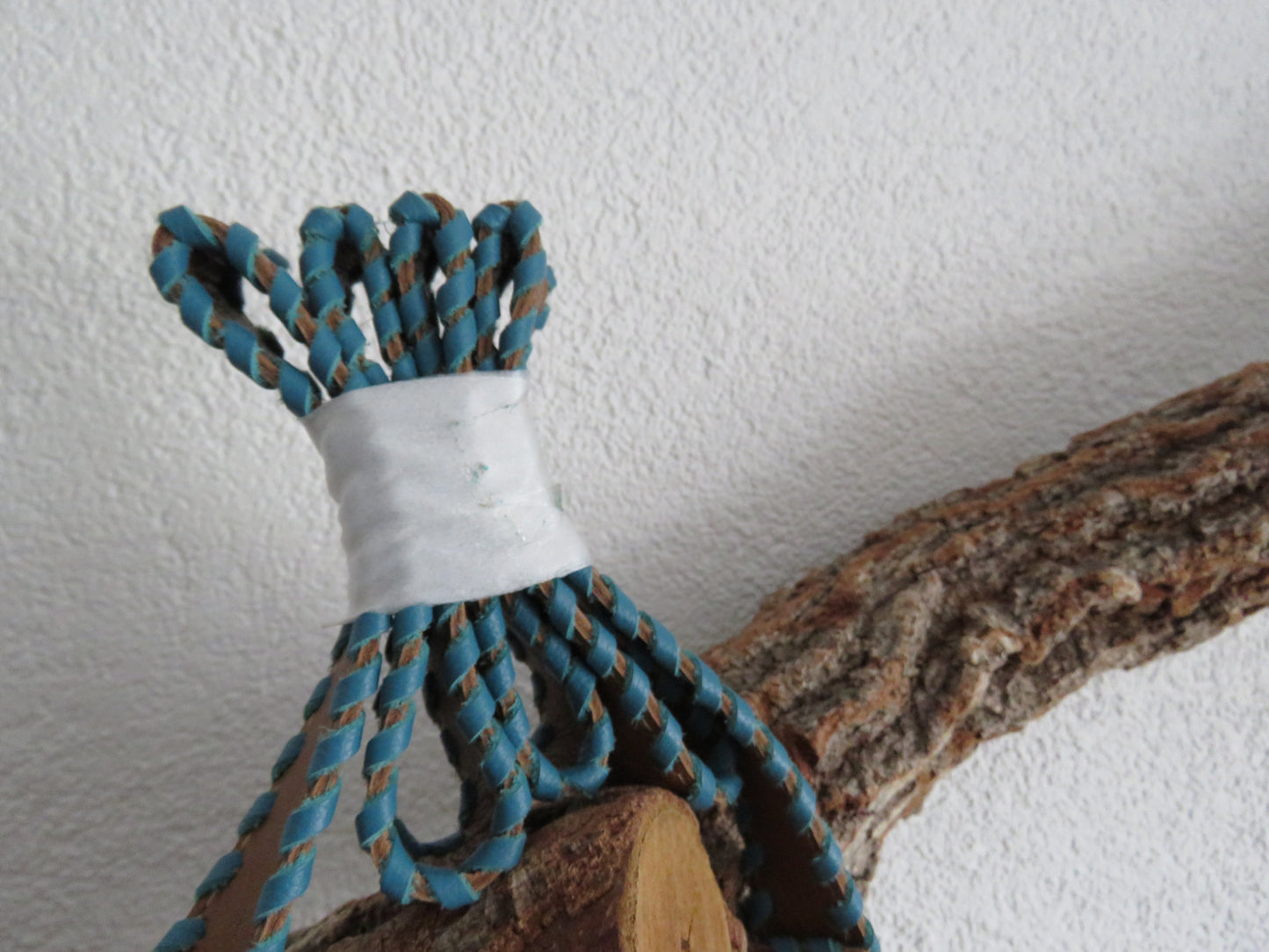 hand/schoudertas van Myra Bag (leer)