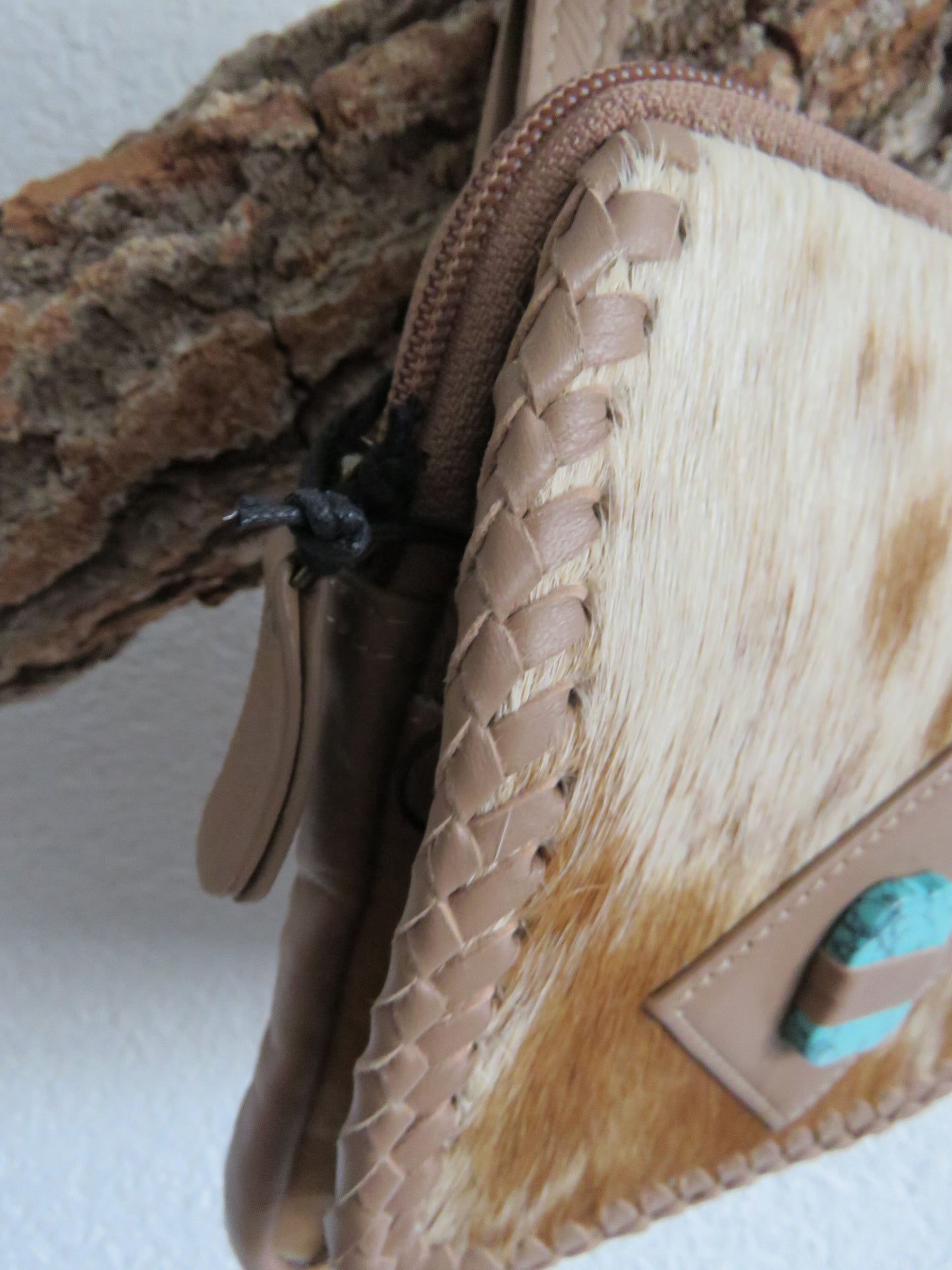 hand/schoudertas van Myra Bag (leer)