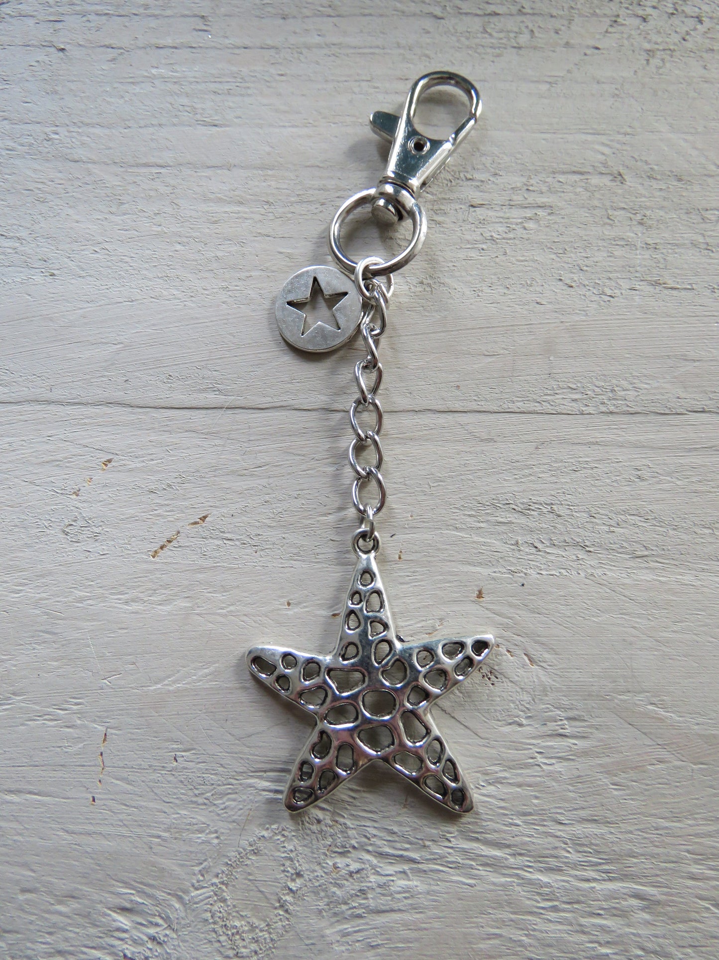 Sleutelhanger/tashanger (ster)