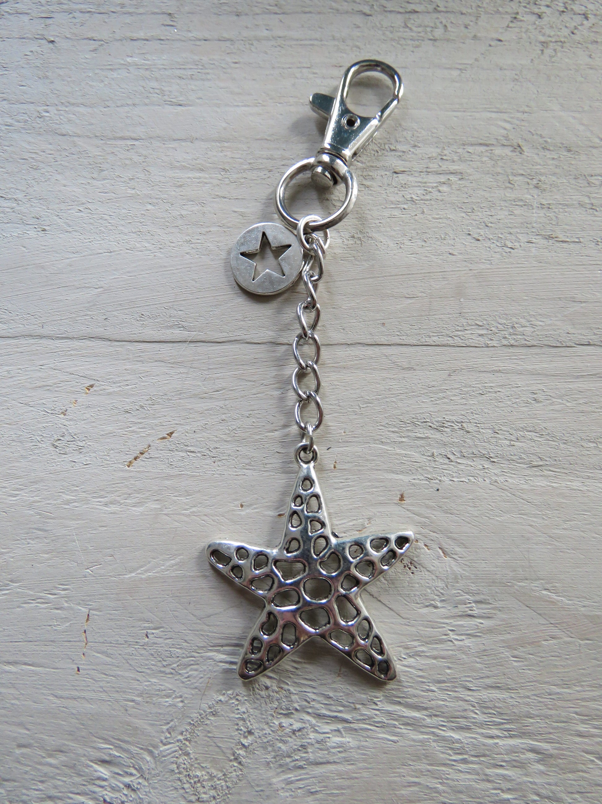 Sleutelhanger/tashanger (ster)