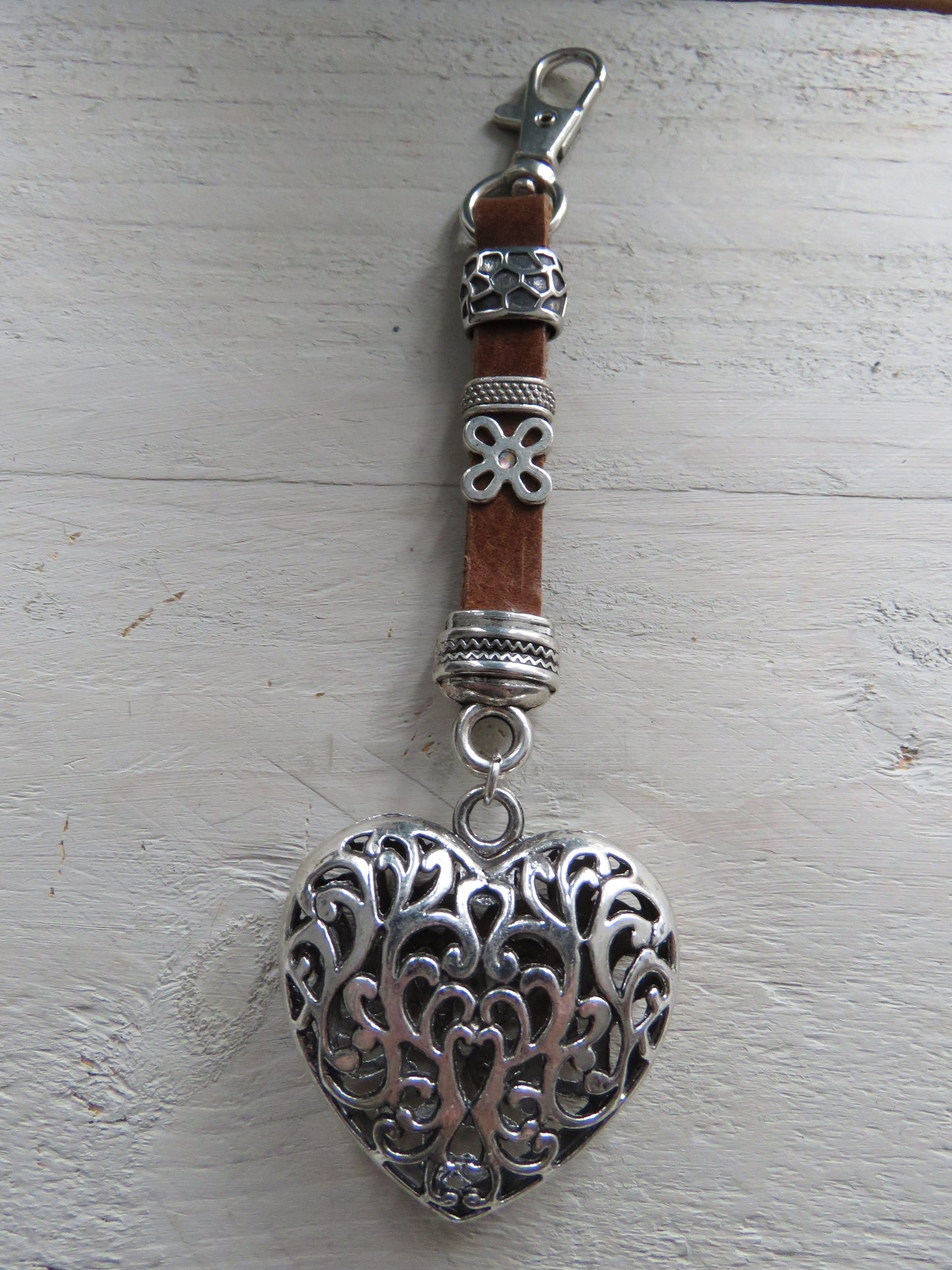 sleutelhanger/tashanger (Hart)