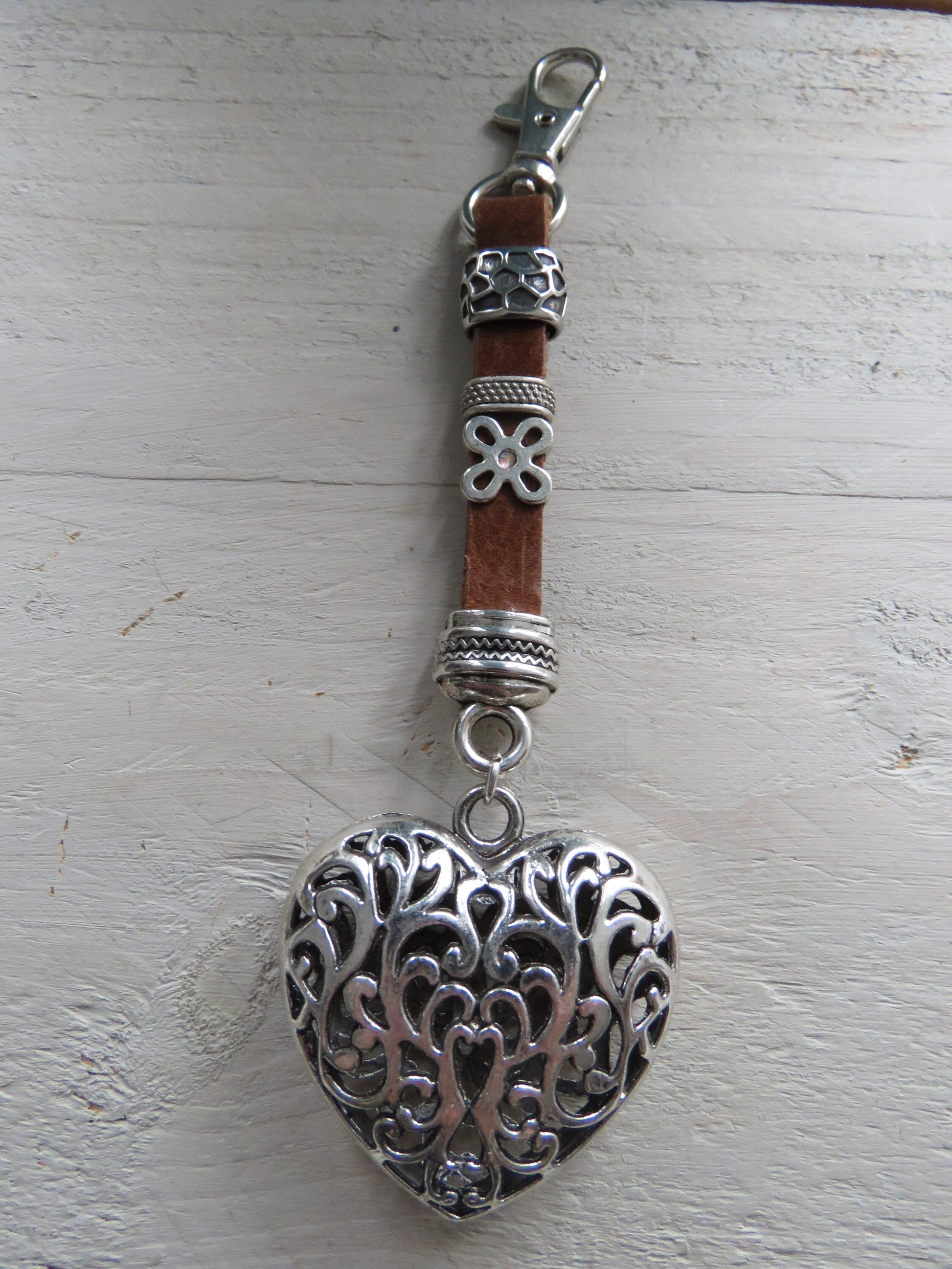 sleutelhanger/tashanger (Hart)