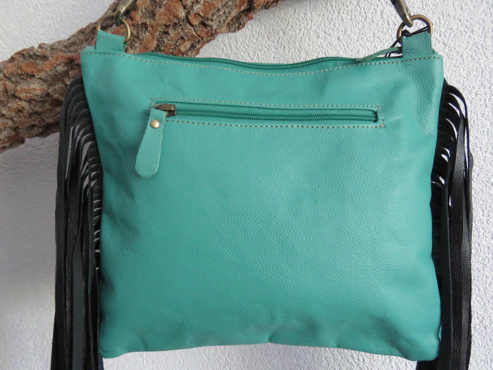 hand/schoudertas van Myra Bag (leer)