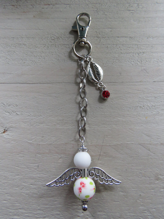 Sleutelhanger/tashanger (geluksengeltje/wensengeltje)