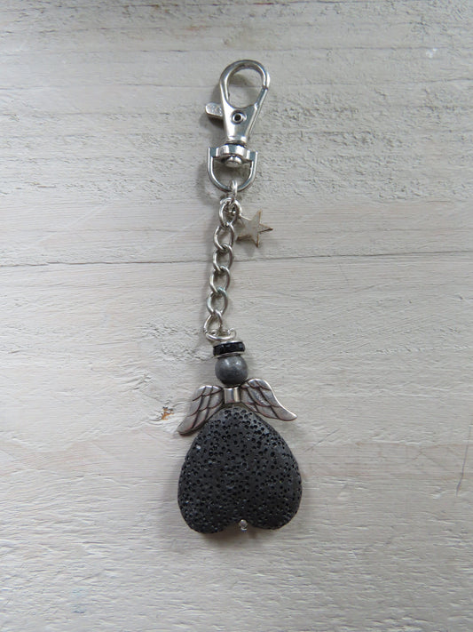 Sleutelhanger/tashanger (geluksengeltje/wensengeltje)