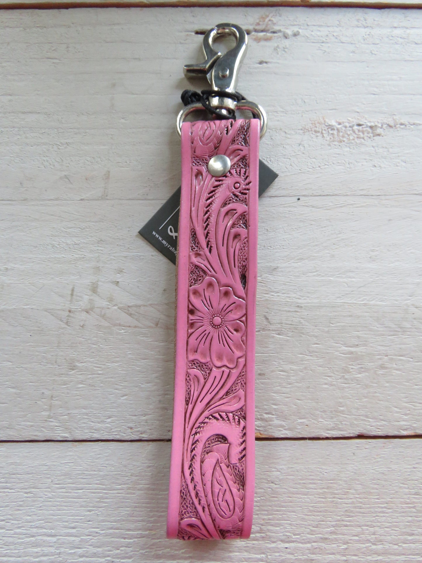 sleutel-/tashanger bohemian style (leer)