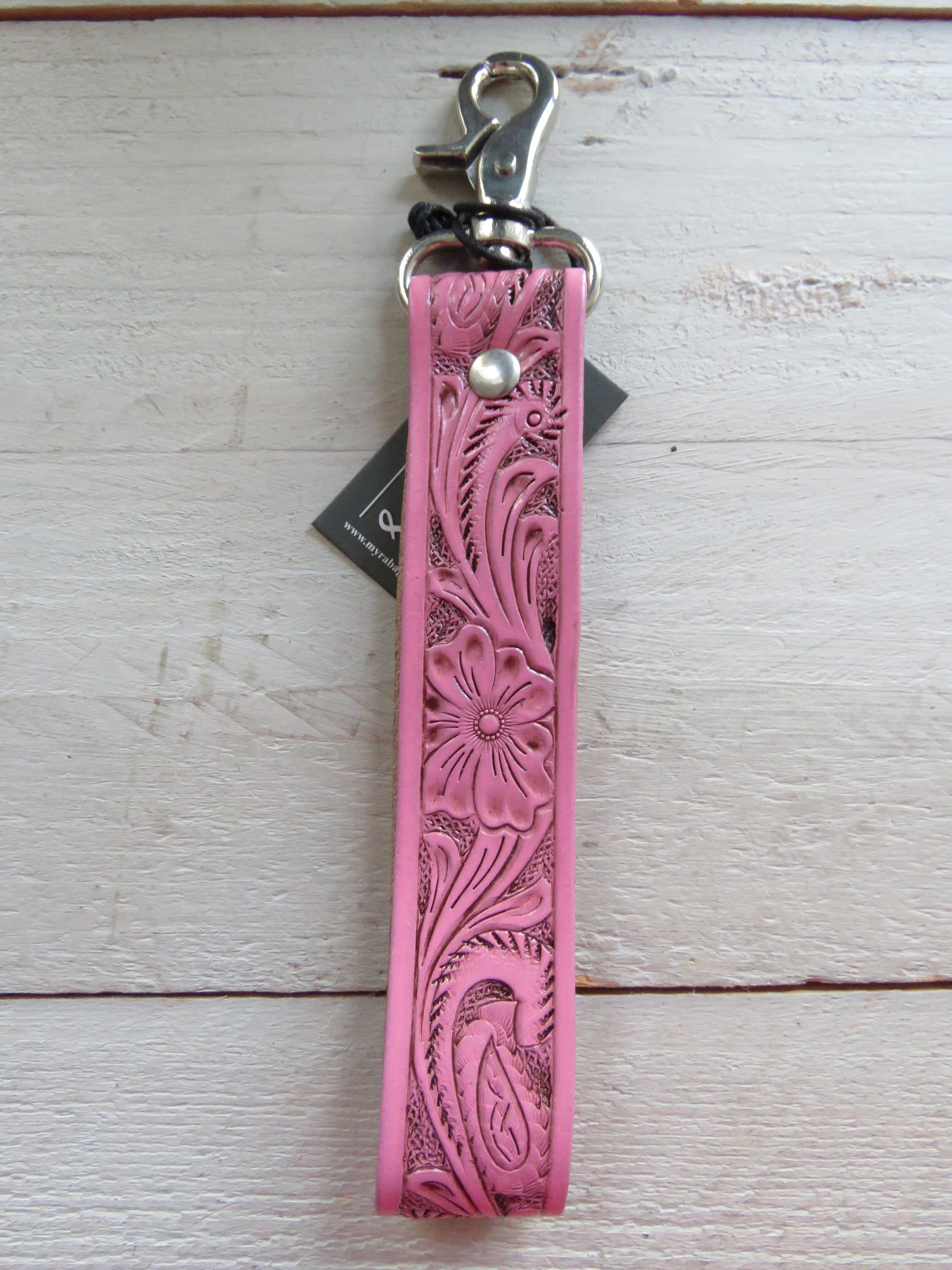 sleutel-/tashanger bohemian style (leer)