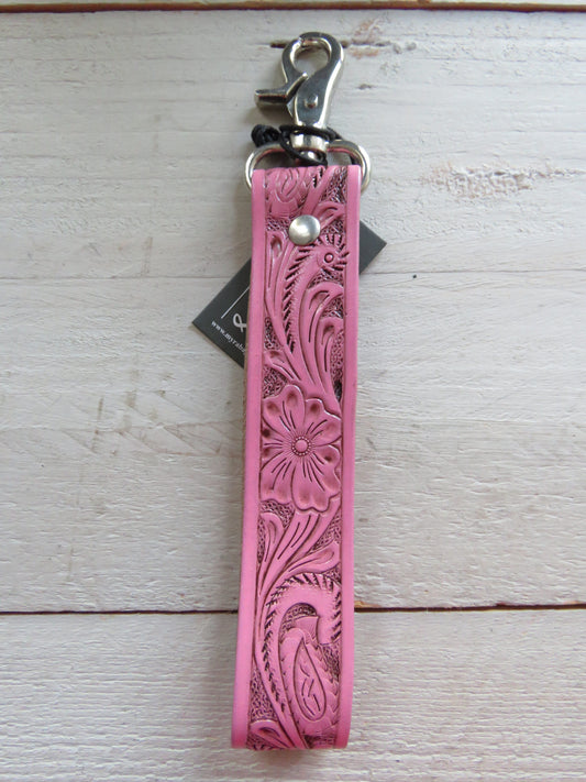 sleutel-/tashanger bohemian style (leer)