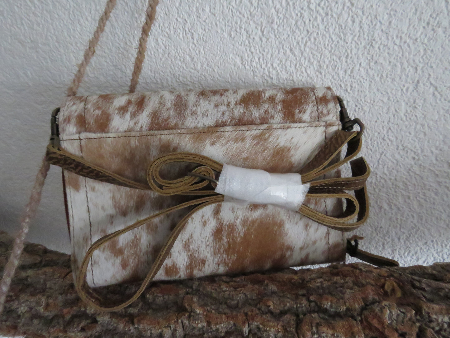 Lederen portemonnee (vacht)
