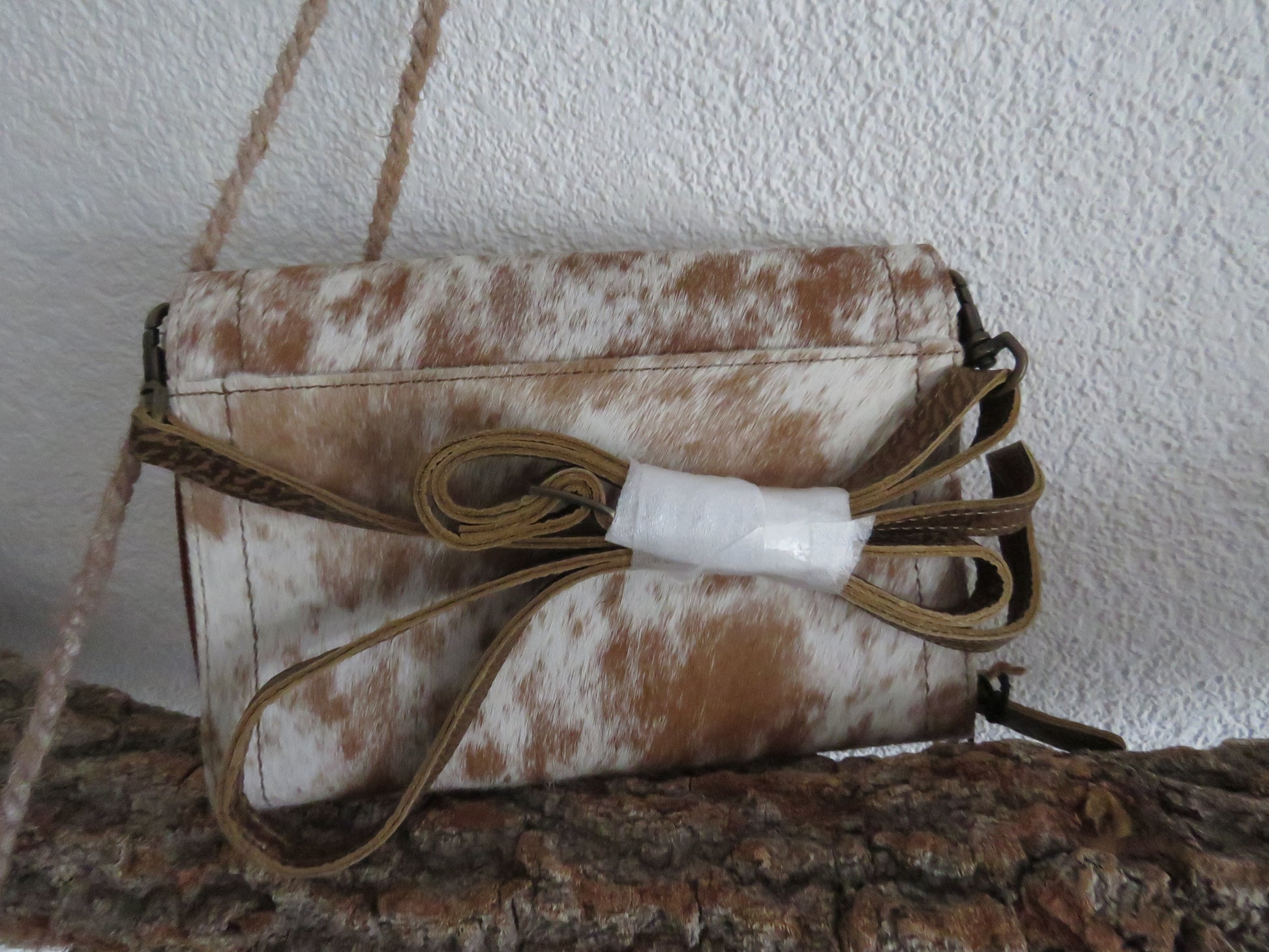 Lederen portemonnee (vacht)