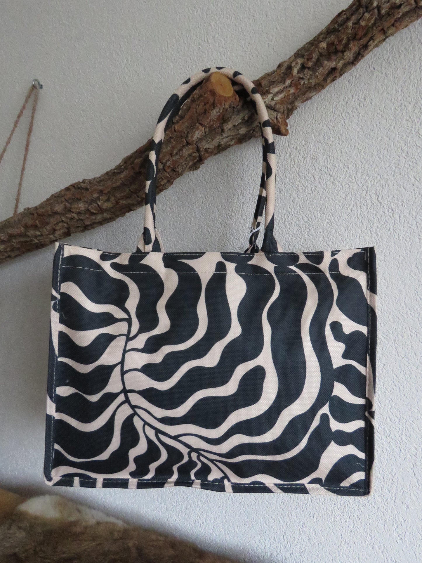 hand-/schouder-/strandtas (canvas)
