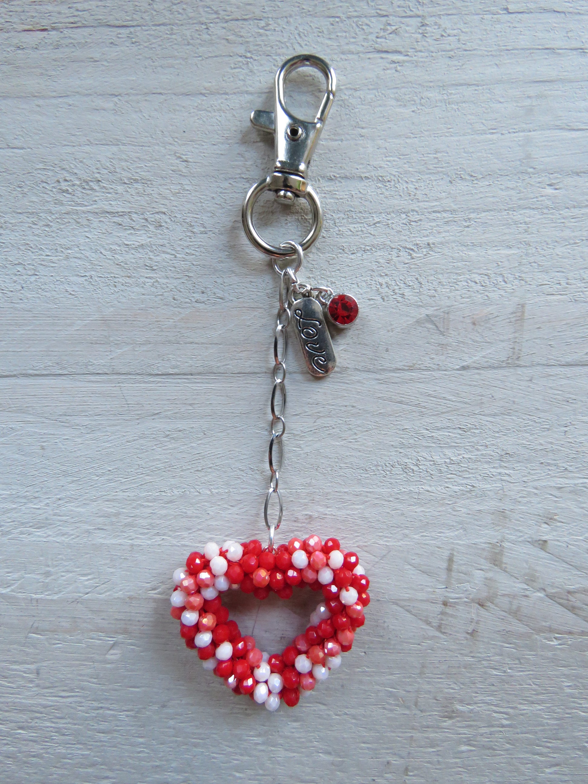 sleutelhanger/tashanger (Hart)