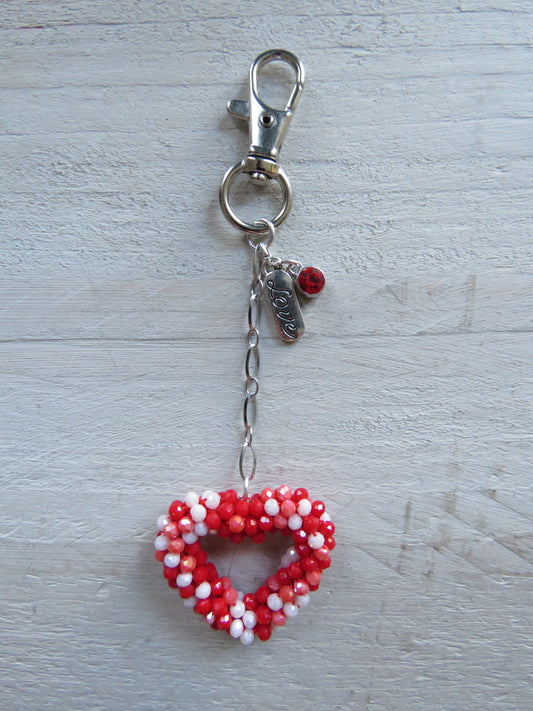sleutelhanger/tashanger (Hart)