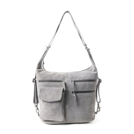 hand/schoudertas van Myra Bag (suède)
