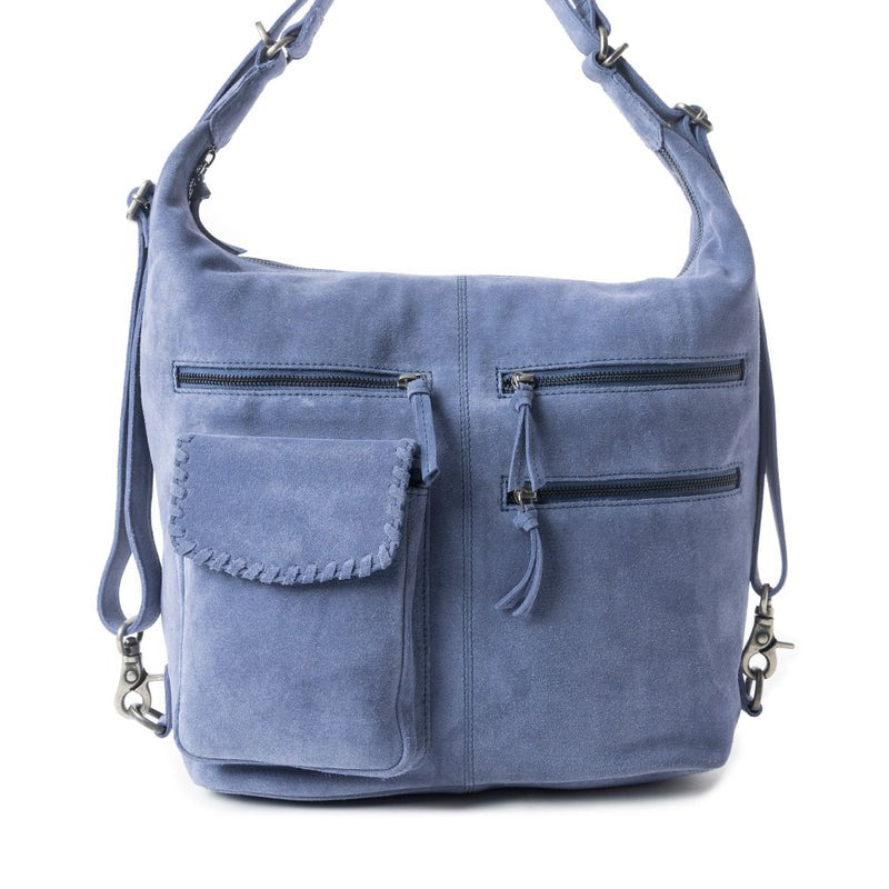 hand/schoudertas van Myra Bag (suède)