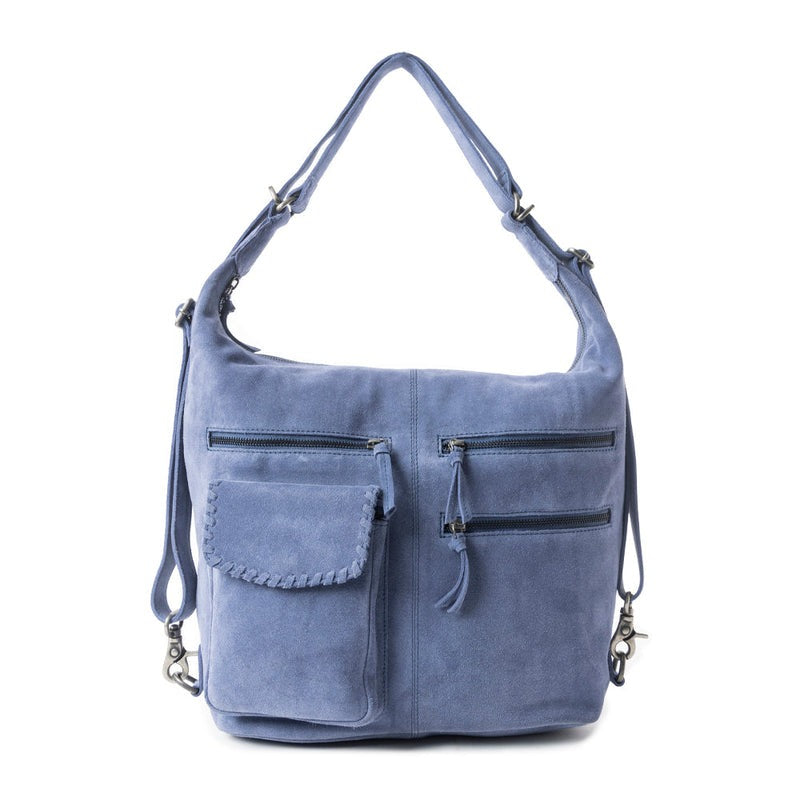 hand/schoudertas van Myra Bag (suède)