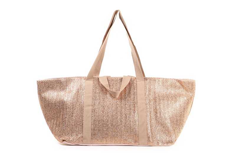 Strand-/weekend-/sport-/reistas (Rose Gold)