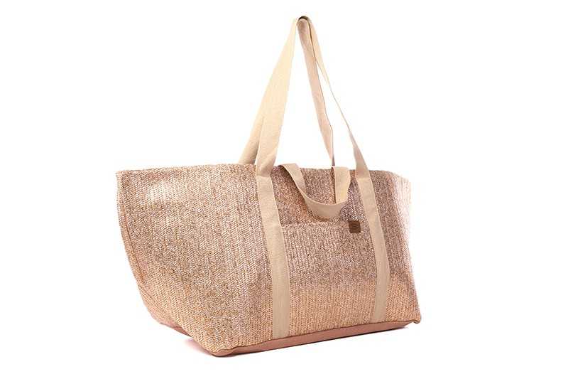 Strand-/weekend-/sport-/reistas (Rose Gold)