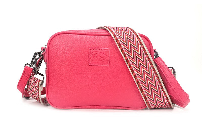 schoudertasje-/crossbodytasje (Roze)