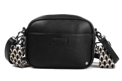 schoudertasje-/crossbodytasje (Zwart)